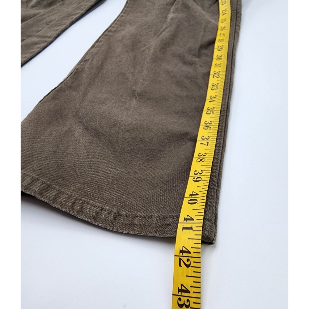 Mens Y2K Dickies Tan Khaki Brown Canvas Carpenter Work Pants Size 40x30 - Picture 16 of 16